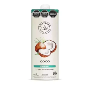 Leche de coco 1L. Tratenfu x 4 cajas (4 x 8 u)