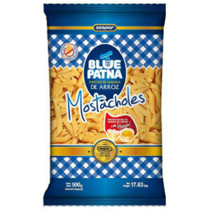 Fideos de Arroz Mostacholes Blue Patna x 500 g SIN TACC