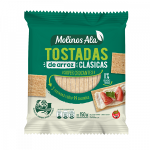 Tostadas de Arroz Clásicas 150gr. Molinos Ala