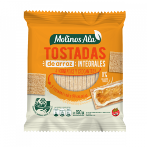 Tostadas de Arroz Integrales 150gr. Molinos Ala